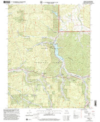 Download a high-resolution, GPS-compatible USGS topo map for Shirley, MO (2002 edition)