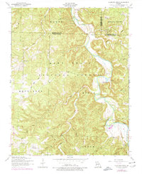 Download a high-resolution, GPS-compatible USGS topo map for Slabtown Spring, MO (1977 edition)