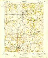 Download a high-resolution, GPS-compatible USGS topo map for Smithville, MO (1951 edition)