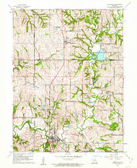 Download a high-resolution, GPS-compatible USGS topo map for Smithville, MO (1962 edition)