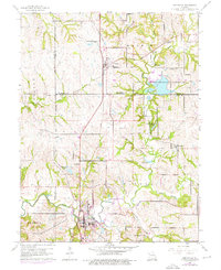 Download a high-resolution, GPS-compatible USGS topo map for Smithville, MO (1976 edition)