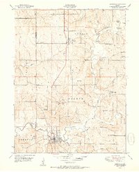 Download a high-resolution, GPS-compatible USGS topo map for Smithville, MO (1951 edition)