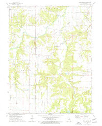 Download a high-resolution, GPS-compatible USGS topo map for Spencerburg, MO (1977 edition)