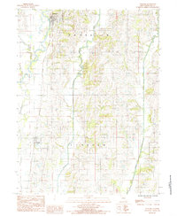 Download a high-resolution, GPS-compatible USGS topo map for Spickard, MO (1985 edition)