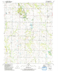 Download a high-resolution, GPS-compatible USGS topo map for Sprague, MO (1991 edition)