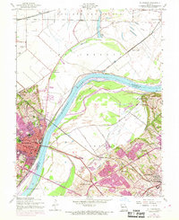 Download a high-resolution, GPS-compatible USGS topo map for St Charles, MO (1969 edition)