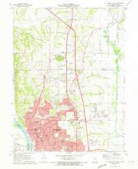 Download a high-resolution, GPS-compatible USGS topo map for St Joseph North, MO (1973 edition)