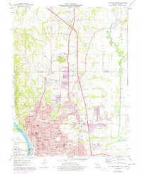Download a high-resolution, GPS-compatible USGS topo map for St Joseph North, MO (1978 edition)