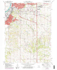 Download a high-resolution, GPS-compatible USGS topo map for St Joseph South, MO (1978 edition)
