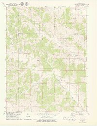 preview thumbnail of historical topo map of Adair County, MO in 1979