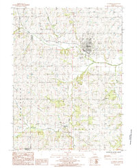 preview thumbnail of historical topo map of Stanberry, MO in 1985