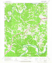 Download a high-resolution, GPS-compatible USGS topo map for Stanton, MO (1967 edition)