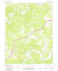 Download a high-resolution, GPS-compatible USGS topo map for Stanton, MO (1980 edition)