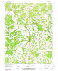 Download a high-resolution, GPS-compatible USGS topo map for Strain, MO (1980 edition)