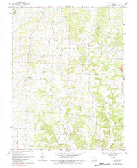 Download a high-resolution, GPS-compatible USGS topo map for Sturgeon SW, MO (1984 edition)