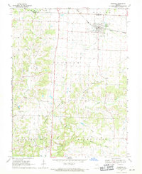 Download a high-resolution, GPS-compatible USGS topo map for Sturgeon, MO (1971 edition)
