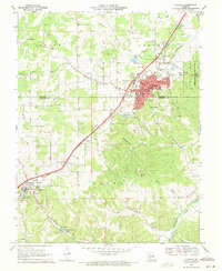 Download a high-resolution, GPS-compatible USGS topo map for Sullivan, MO (1971 edition)