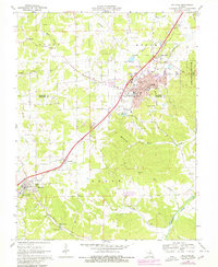 Download a high-resolution, GPS-compatible USGS topo map for Sullivan, MO (1980 edition)