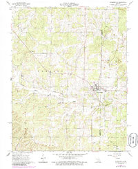 Download a high-resolution, GPS-compatible USGS topo map for Summersville, MO (1985 edition)