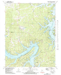 Download a high-resolution, GPS-compatible USGS topo map for Sunrise Beach, MO (1983 edition)