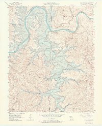 Download a high-resolution, GPS-compatible USGS topo map for Table Rock Dam, MO (1968 edition)