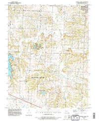 Download a high-resolution, GPS-compatible USGS topo map for Tarsney Lakes, MO (1996 edition)