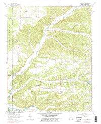 Download a high-resolution, GPS-compatible USGS topo map for Tiff City, MO (1976 edition)