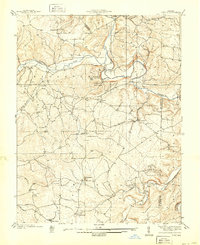 Download a high-resolution, GPS-compatible USGS topo map for Tiff, MO (1939 edition)