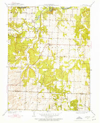 Download a high-resolution, GPS-compatible USGS topo map for Tiffin, MO (1955 edition)