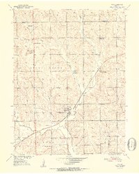 Download a high-resolution, GPS-compatible USGS topo map for Tina, MO (1952 edition)