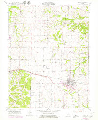 Download a high-resolution, GPS-compatible USGS topo map for Tipton, MO (1979 edition)