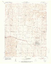 Download a high-resolution, GPS-compatible USGS topo map for Tipton, MO (1953 edition)