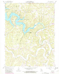Download a high-resolution, GPS-compatible USGS topo map for Toronto, MO (1982 edition)