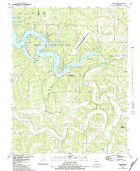 Download a high-resolution, GPS-compatible USGS topo map for Toronto, MO (1983 edition)