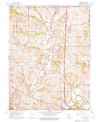 Download a high-resolution, GPS-compatible USGS topo map for Tracy, MO (1976 edition)