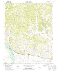 Download a high-resolution, GPS-compatible USGS topo map for Treloar, MO (1986 edition)