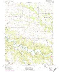 Download a high-resolution, GPS-compatible USGS topo map for Truxton, MO (1984 edition)
