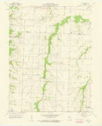 Download a high-resolution, GPS-compatible USGS topo map for Tulip, MO (1960 edition)