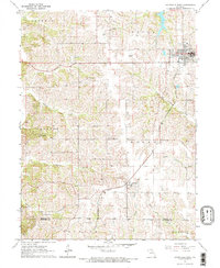 Download a high-resolution, GPS-compatible USGS topo map for Unionville West, MO (1965 edition)
