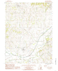 Download a high-resolution, GPS-compatible USGS topo map for Utica West, MO (1985 edition)