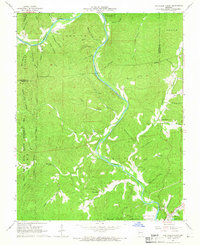 Download a high-resolution, GPS-compatible USGS topo map for Van Buren North, MO (1966 edition)