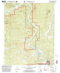 Download a high-resolution, GPS-compatible USGS topo map for Van Buren North, MO (1999 edition)