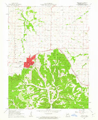preview thumbnail of historical topo map of Versailles, MO in 1961