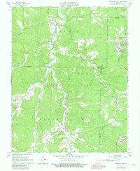Download a high-resolution, GPS-compatible USGS topo map for Viburnum West, MO (1981 edition)