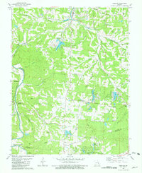 Download a high-resolution, GPS-compatible USGS topo map for Vineland, MO (1982 edition)