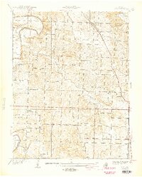 1940 Map of Vista