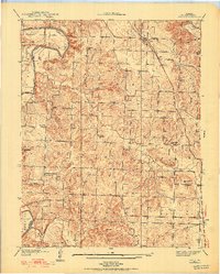 Download a high-resolution, GPS-compatible USGS topo map for Vista, MO (1952 edition)