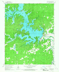Download a high-resolution, GPS-compatible USGS topo map for Wappapello, MO (1967 edition)