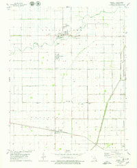 1978 Map of Wardell, MO, 1979 Print