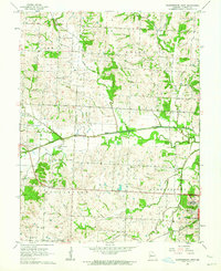 preview thumbnail of historical topo map of Johnson County, MO in 1962